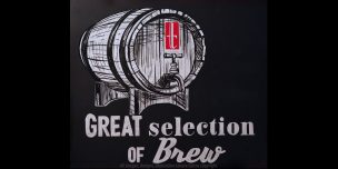 Vancouver Craft Beer Chalkboard Menu
